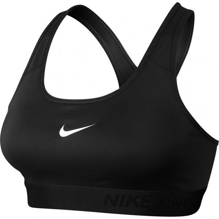 Áo thun thể thao nữ  Nike Bra Bra AS PRO CLASSIC PADDED BRA 589423-010 (Đen)