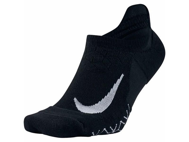 Vớ thể thao Nike EQ Nike Elite Cushion No-Show Tab Running Socks  SX5462-010 (Đen)
