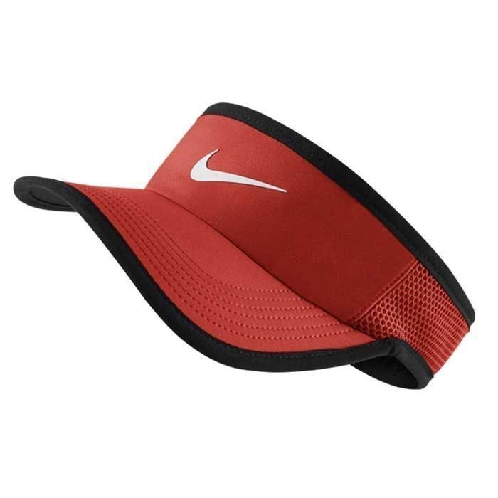 Nón thể thao Nike CAP  FEATHERLIGHT VISOR 744957-696 (Đỏ)-Size:M/L