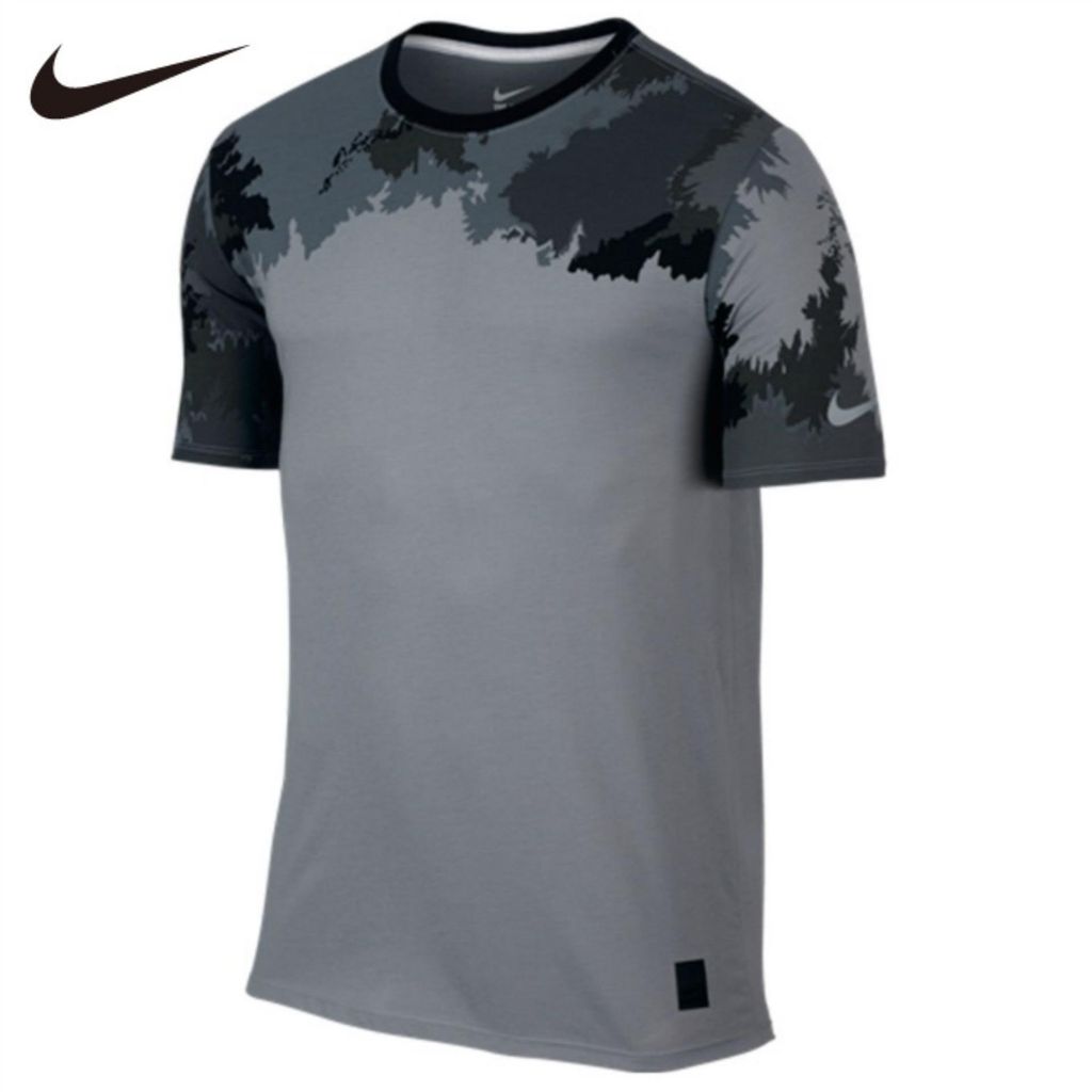 Áo thun thể thao nam Nike AS DB CONTAGIOUS CAMO TEE (Xám)