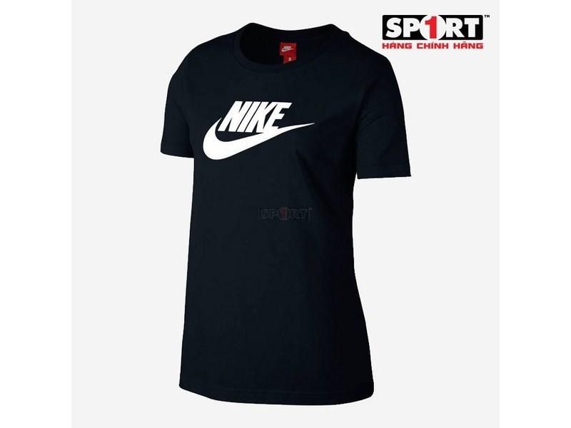 Áo thun thể thao Nữ Nike APP AS W NSW TEE LOGO  846469-010 (Đen)