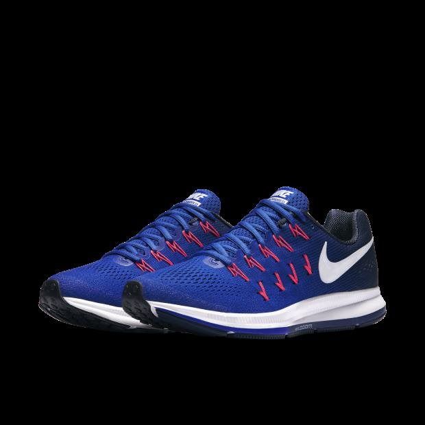 Giày thể thao nam Nike Footwear   Men's  Air Zoom Pegasus 33 Running Shoe 831352-401 (Xanh dương)