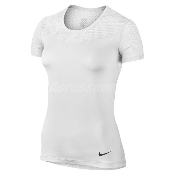 Áo thun thể thao nữ Nike AS PRO HYPERCOOL SS 725715-100 (White)