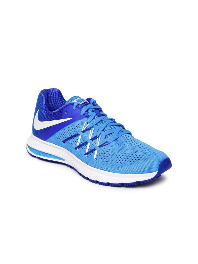 Giày chạy bộ nữ Nike Footwear Women's Air Zoom Winflo 3 Running Shoe 831562-400 (Xanh dương)