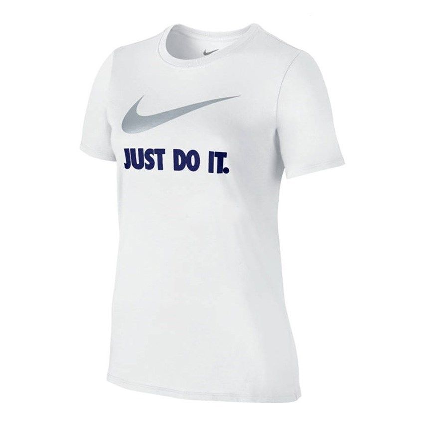 Áo thun thể thao nữ  Nike SHORT SLEEVE AS TEE-JDI SWOOSH CREW 685519-105 (Trắng)