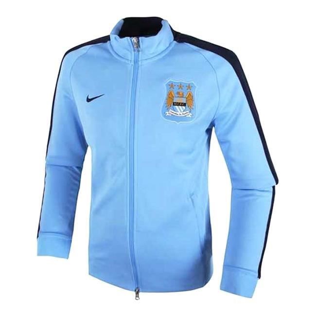 Nike - Áo khoác thể thao nam JACKET AS N98 MCFC AUTH TRK JKT 607721-496 (Xanh)