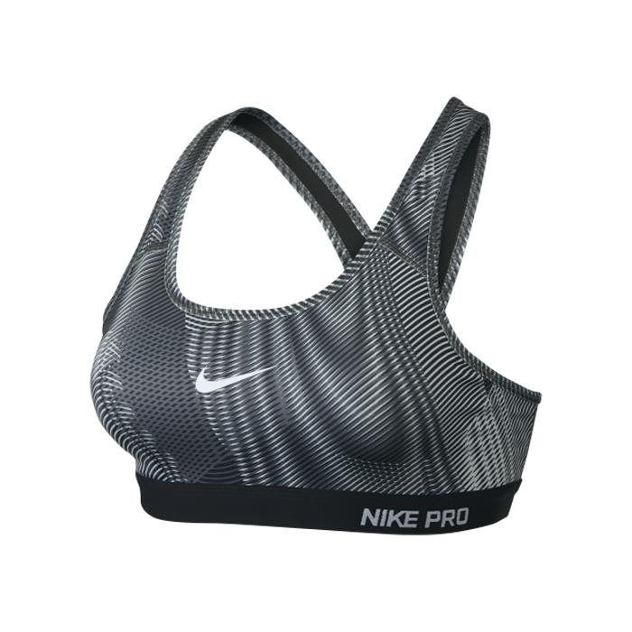 Áo ngực thể thao nữ Nike AS  PRO CLSC PAD FRQUENCY 806362-010 (Xám)