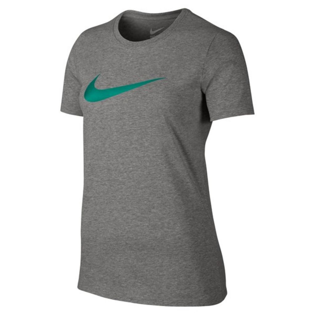 Áo thun thể thao nữ Nike AS TEE SWOOSH LOGO TEE (Xám)