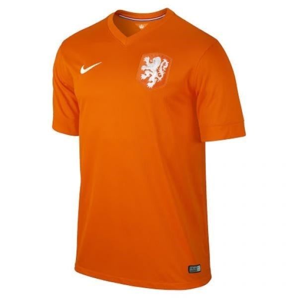 Áo thun thể thao nam  Nike WORLD CUP WORLD CUP DUTCH SS HOME STADIUM JSY 577962-815 (Cam)