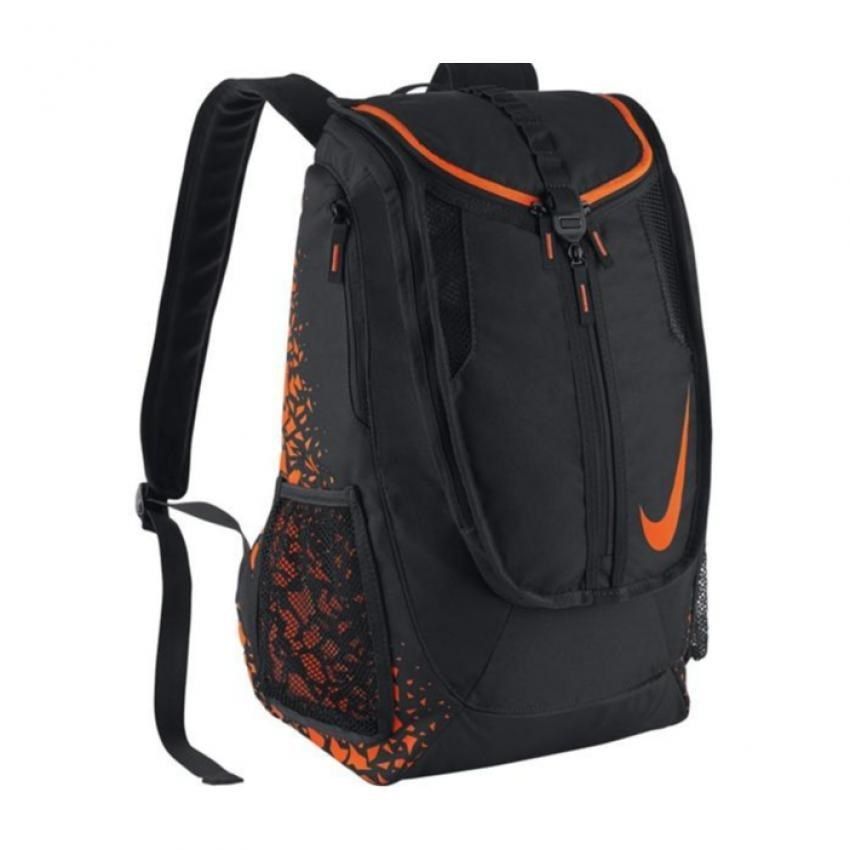 Nike - Ba lô thể thao BACKPACK FB SHIELD STANDARD HYPERV BA5125-008 (Đen phối cam)