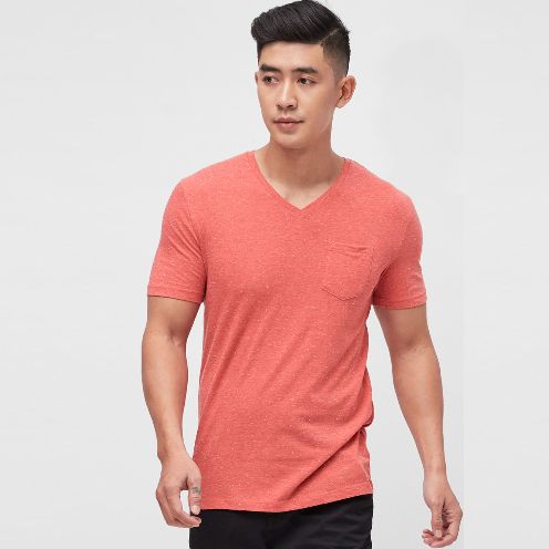 ÁO THUN NAM CAO CẤP NHẬP KHẨU CELIO VEBASIC ORANGE CORAL