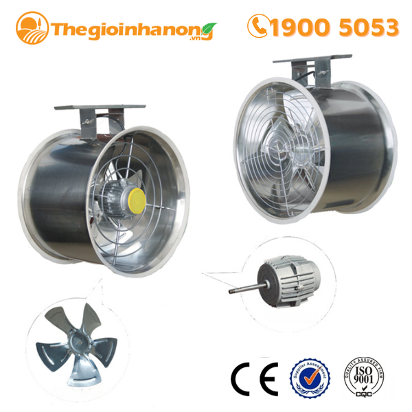 Quạt đối lưu không khí trong nhà màng FF400