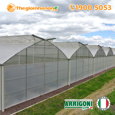 Lưới chắn côn trùng Arrigoni Biorete Air Plus 50 mesh - Khổ 2.1 x 50 mét