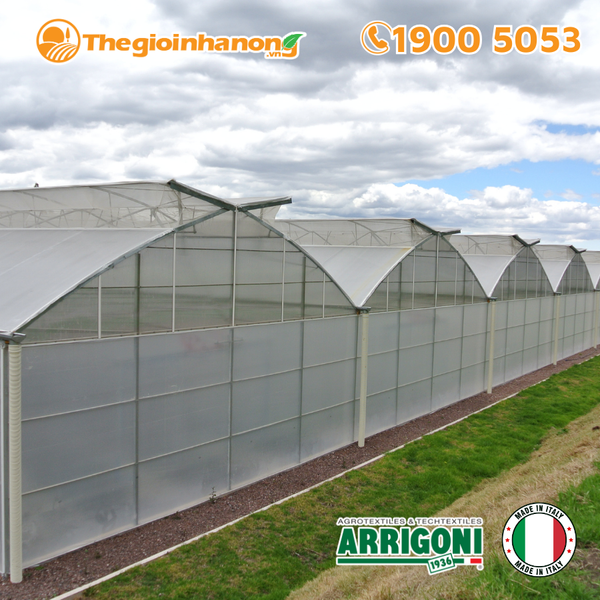 Lưới chắn côn trùng Arrigoni Biorete Air Plus 50 mesh - Khổ 4.2 x 50 mét