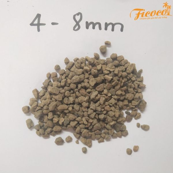 Đá Pumice size 4-8mm (bao 50 lít)