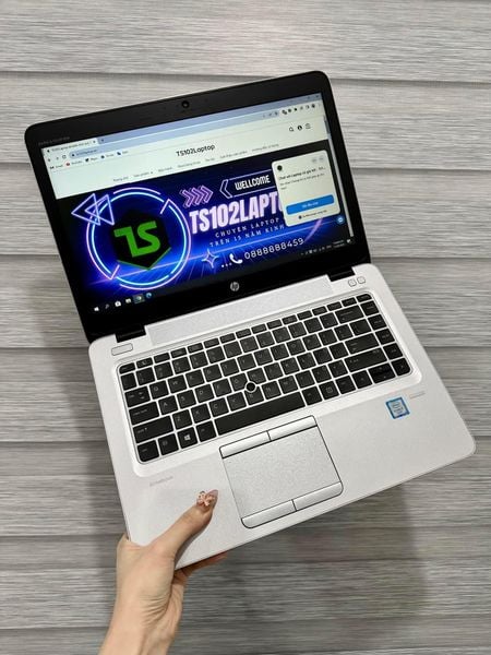  Laptop Cũ HP Elitebook 840G3  Core i7-6600U/8GB/SSD256GB, 14