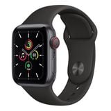 Apple Watch SE GPS + Cellular 40mm MYEK2VN/A Space Gray Aluminium Case with Black Sport Band