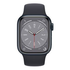 Apple Watch Series 8 GPS + Cellular 45mm viền nhôm dây cao su Midnight VN/A