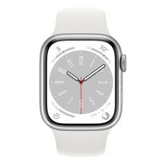 Apple Watch Series 8 GPS + Cellular 45mm viền nhôm dây cao su Silver VN/A