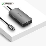 Cáp chuyển USB Type C ra VGA+USB 3.0*3 + PD UGREEN 50210