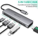 Cáp chuyển USB Type C ra HDMI + USB 3.0*3 +PD UGREEN 50209