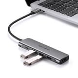 Cáp chuyển USB Type C ra HDMI + USB 3.0*3 +PD UGREEN 50209