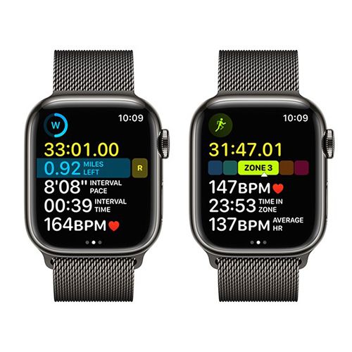 Apple Watch Series GPS Cellular 45mm viền Thép dây thép