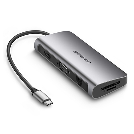 Cáp USB Type-C, cổng chuyển USB C chính hãng ra Hdmi,Vga, Usb, Sd