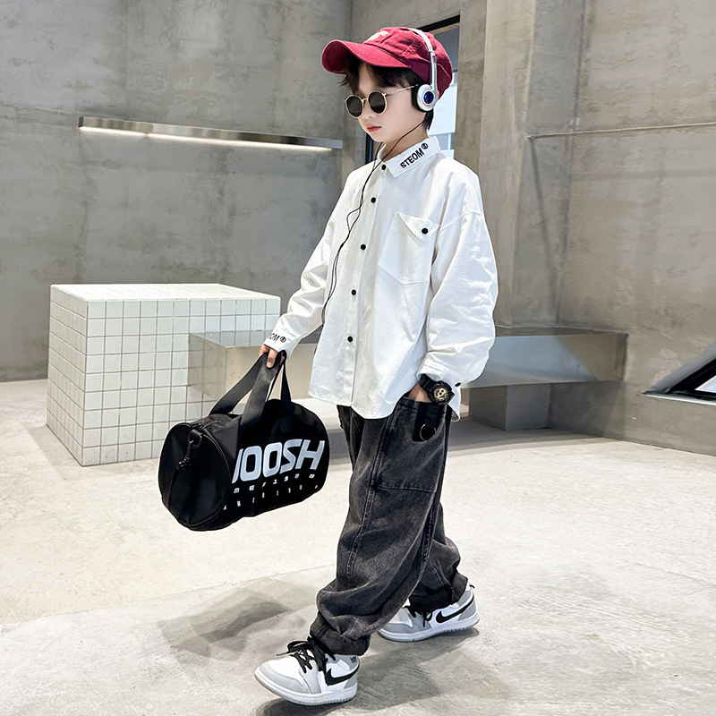 Áo dài tay sơ mi AD003