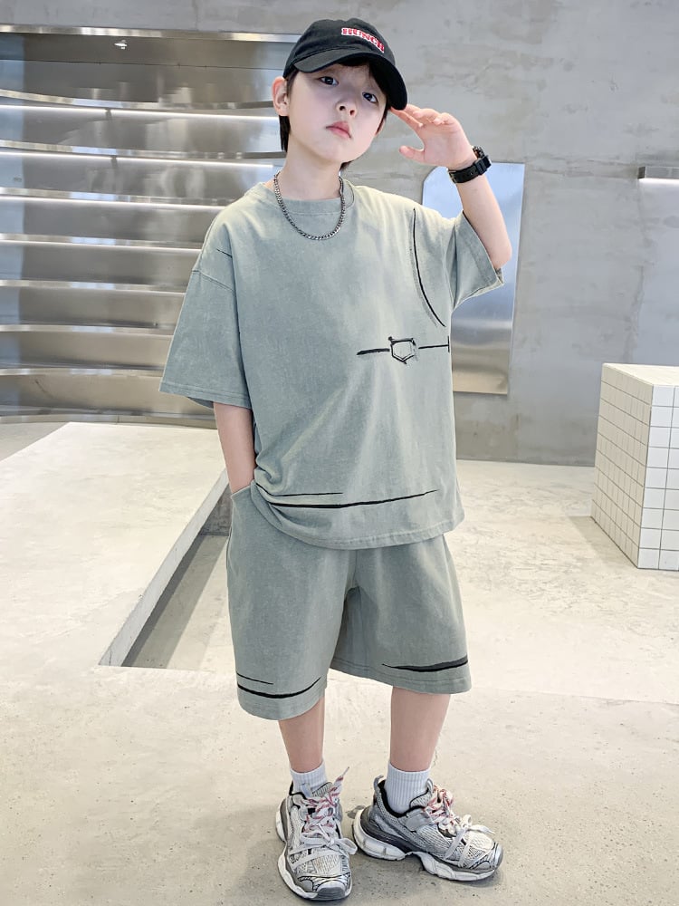 Set bộ thun ngắn cotton B15
