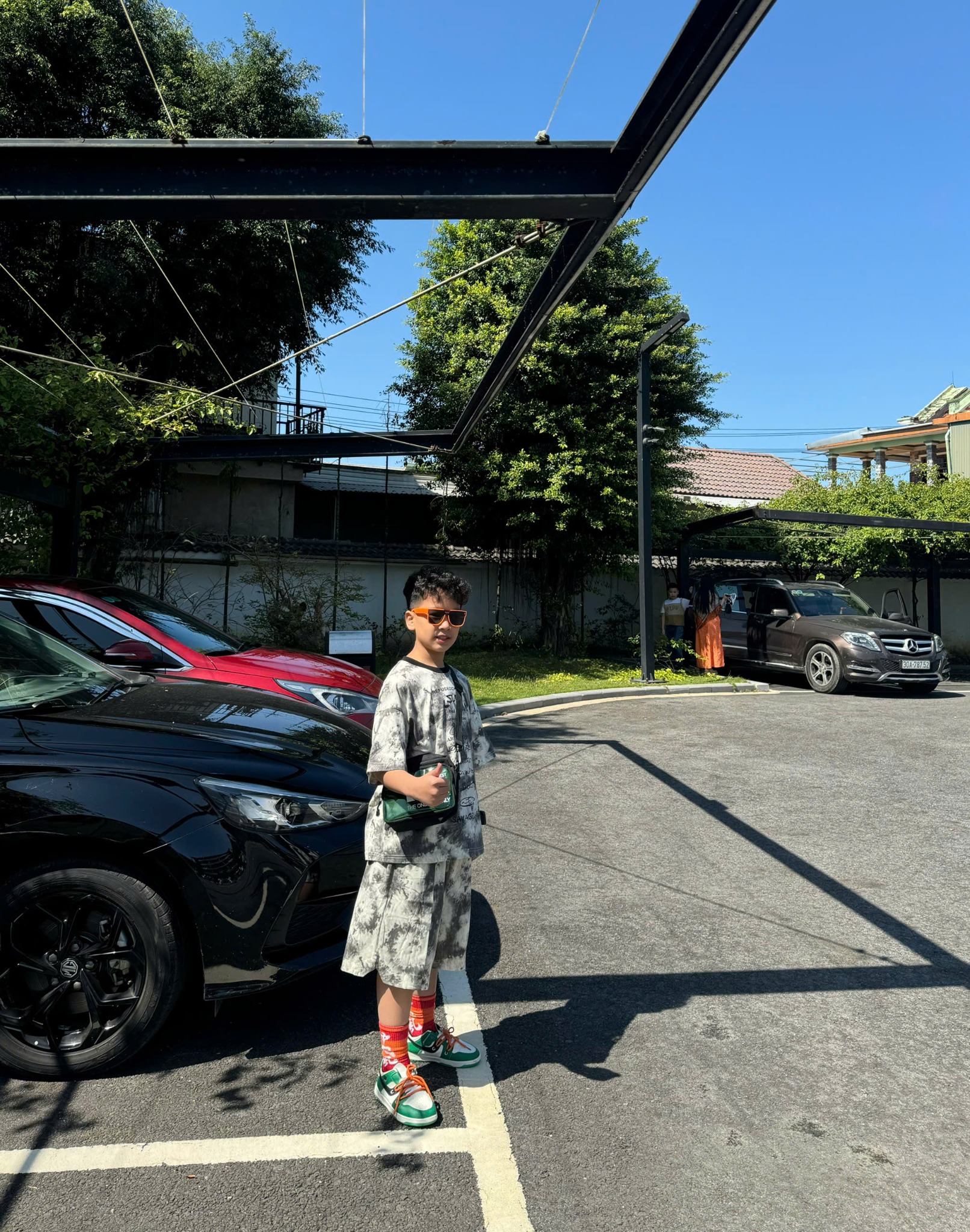 Set bộ thun loang ngắn B42