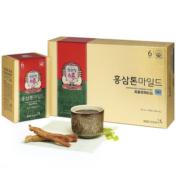 NƯỚC HỒNG SÂM TONIC MILD 50ML *30 GÓI-KGC