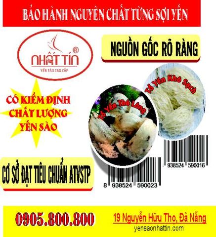  YẾN TINH CHẾ ĐẶC BIỆT (50GR) 