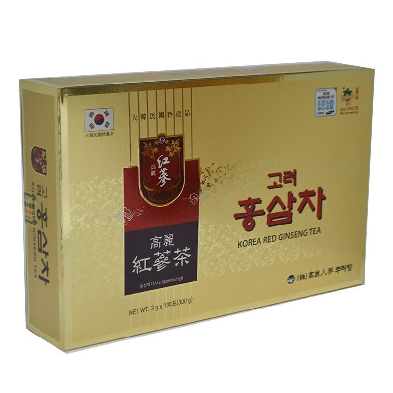 TRÀ HỒNG SÂM HÀN QUỐC- 3gr x 100 gói