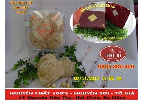  YẾN TINH CHẾ ĐẶC BIỆT (50GR) 