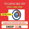 YẾN CHƯNG NÓNG (VỊ TÁO+SEN)