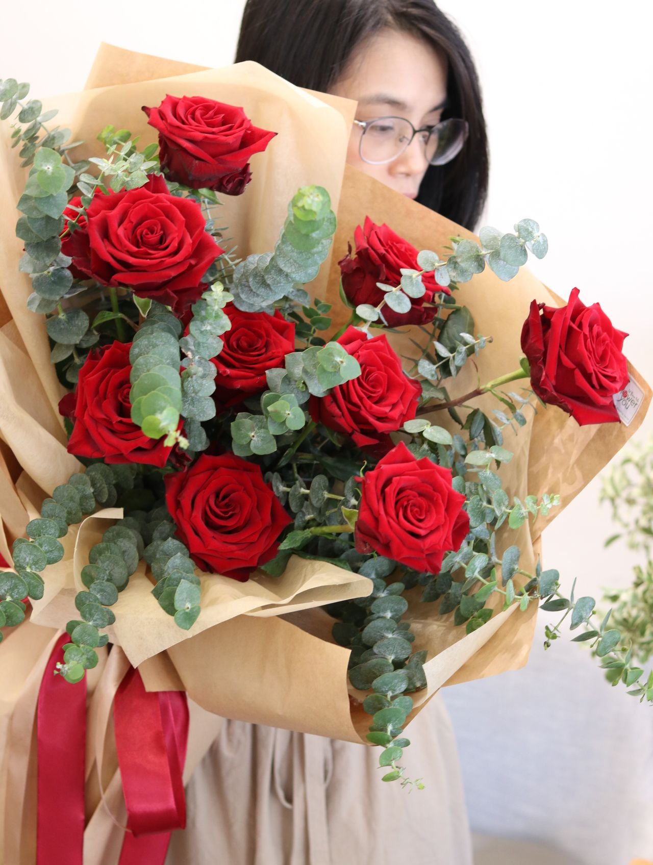 ECUADORIAN ROSES BOUQUET - F10