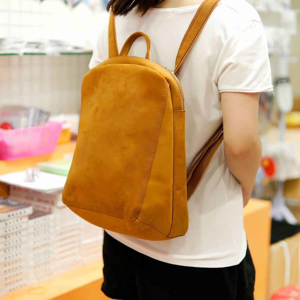 Balo nữ da sáp nguyên tấm đẹp cá tính - 140635