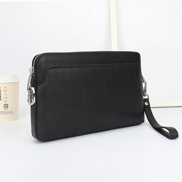 Clutch cầm tay da bò khóa số lịch lãm - 4682223