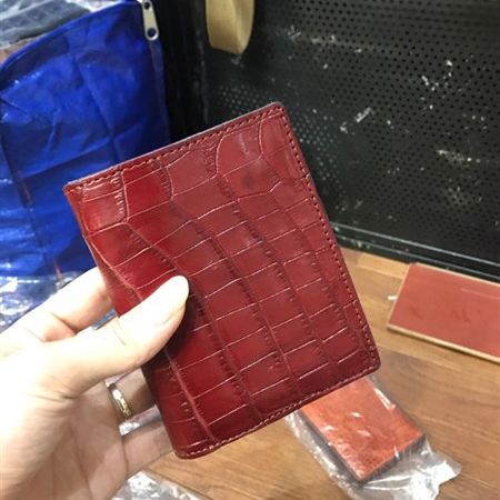 Ví gấp da bụng cá sấu sang trọng đẳng cấp nam tính