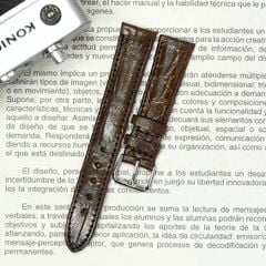 Dây đồng hồ size 16 da cá sấu xịn - Nâu