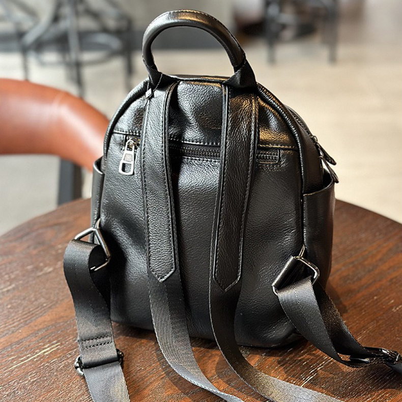 Balo nữ da bò mềm, nhỏ gọn, đa năng - 4438192