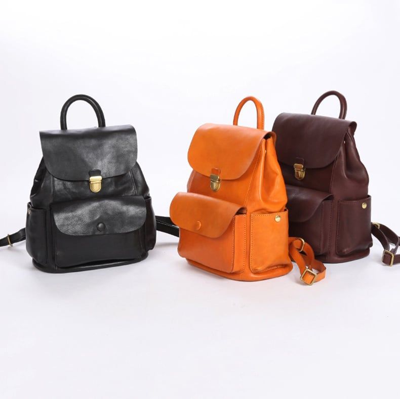 Balo nữ nhỏ gọn da bò cao cấp - 2787342
