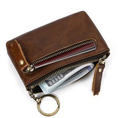 Ví mini kiêm móc chìa khóa da bò - 3851728