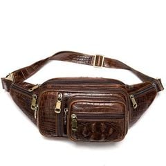 Túi da đeo ngực, bụng nam da bò - 1636538