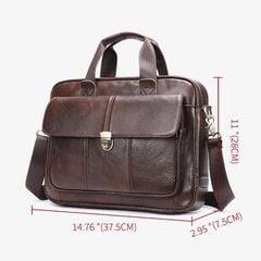 Cặp công sở nam chất liệu da bò giá cực tốt - 3780233