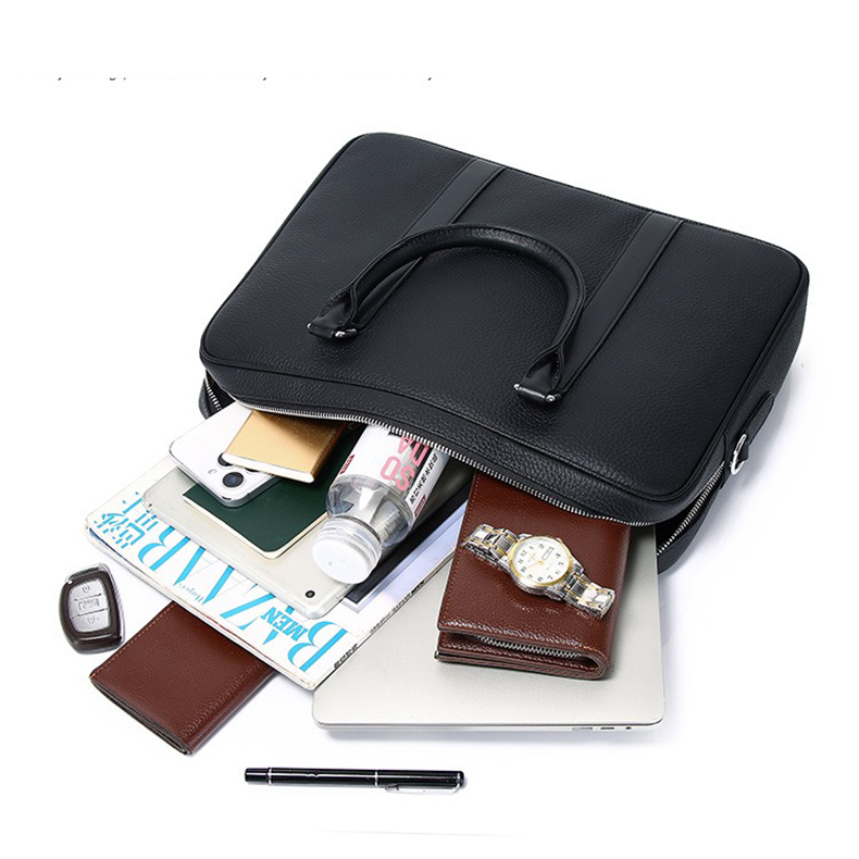 Cặp da công sở đơn giản, tiện lợi, bền đẹp - 4853972