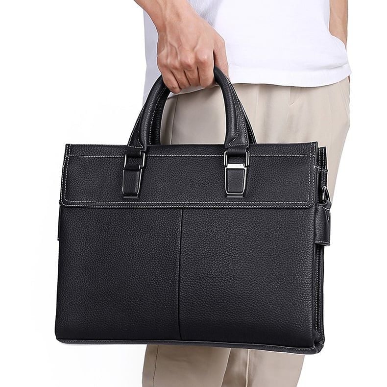 Cặp da nam mềm, công sở lịch thiệp, đa năng - 4321863