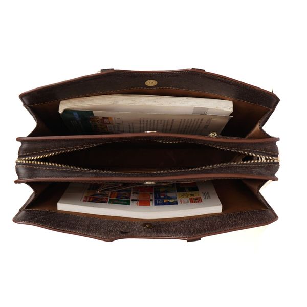 Cặp da bò công sở 3 ngăn - 810202