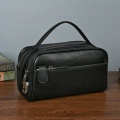 Clutch cầm tay nam da bò, kiểu dáng công sở có khóa số - 4309502